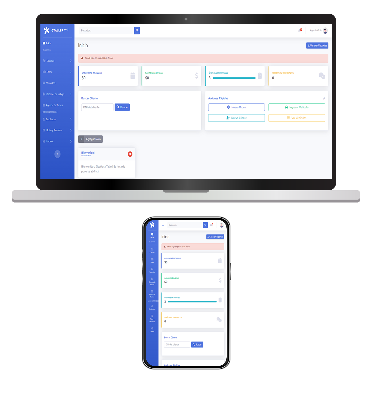 GestionaTaller online